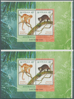 Australien: 1995/96, Big Lot IMPERFORATED Stamps For Investors Or Specialist Containing 4 Different - Verzamelingen