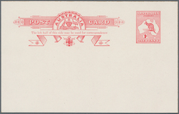 Australien - Ganzsachen: 1890/1955 (ca.), Nice Group With 30 Postal Stationeries With Australian Sta - Interi Postali