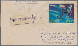 Bhutan: 1960s/1970s, Lot Of 21 Covers Incl. Registered And Airmail, Also Some 3D Stamps, Some Postal - Bhutan