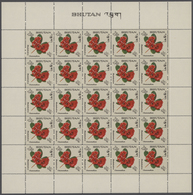 Bhutan: 1964/1993, Big Investment Accumulation Of Full Sheets, Part Sheets And Souvenir Sheets. Vary - Bhután