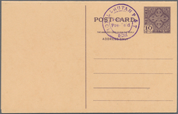 Bhutan: 1966/80 (ca.) Small Holding Of 25 Unused Postal Stationery, Including Postal Stationery Post - Bhután