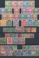 Birma / Burma / Myanmar: 1937/1949, Mint And Used Collection On Stockpages, Comprising E.g. 1937 Ove - Myanmar (Birma 1948-...)