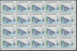 Kanada: 1978, Mi.no. 695/697, In Varying Quantities Between 1.279 And 3.499 Copies Per Issue With Fa - Sammlungen