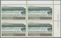 Kanada: 1979, Fundy National Park, Mi.no. 715, 2.194 Copies Of This Issue In Sheets (folded) And Blo - Sammlungen