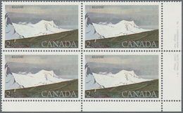 Kanada: 1979, Kluane National Park, Mi.no. 726, 1.582 Copies Of This Issue In Blocks Of Four And She - Sammlungen