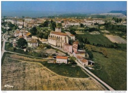 Carte Postale 82. Montpezat-de-Quercy  Vue D'avion Très Beau Plan - Montpezat De Quercy