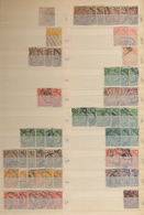 China: 1885/1949 (ca.), Good Filled Stock Book Of Early China, MNH, MH And Used. - 1912-1949 Republik