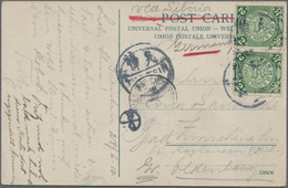 China: 1908/81, Covers/used Ppc (20) Inc. Coiling Dragon Ppc, Year Of The Cock Booklet SB2 On Regist - 1912-1949 République