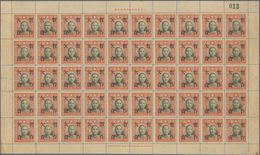 China: 1940/88 (ca.), Collection Of Mostly Definitive Issues In Full Sheets Or Blocks Of Multiples, - 1912-1949 Republiek