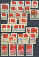 China - Volksrepublik: 1949/62, Collection Of Commemorative Issues In Stock Book, Including Many Ear - Altri & Non Classificati