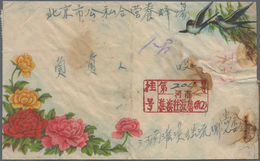 China - Volksrepublik: 1950/2005 (ca.), Box Full Of Material Of The PRC, Including FDCs, Covers, Mil - Altri & Non Classificati