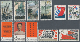 China - Volksrepublik: 1958/68, Used Better Sets Inc. C104, S68, S74, C115, C121 (2), C122, C124 Etc - Otros & Sin Clasificación