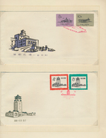China - Volksrepublik: 1959/2002 (ca.), Album Of Postal Stationeries And FDCs, Including A Number Of - Sonstige & Ohne Zuordnung
