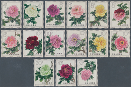 China - Volksrepublik: 1964/79 (ca.), Stamps And Covers, Including Full Set Of Chinese Peonies (S61) - Altri & Non Classificati