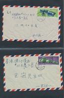 China - Volksrepublik: 1970/78 (ca.), 37 Covers Including Registered And Envelopes Bearing "postage - Sonstige & Ohne Zuordnung