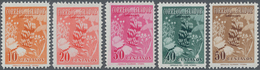 Ecuador: 1954, Definitive Issue Complete Set Of Five 10c. To 50c. ‚BANANAS‘ In A Lot With Approx. 80 - Ecuador