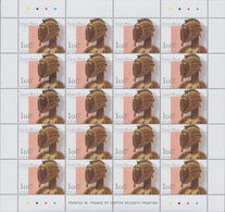 Guinea-Bissau: 2001, ARTS AND CRAFTS, Complete Set Of Five In Miniature Sheets With 20 Stamps Each, - Guinea-Bissau