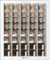 Guinea-Bissau: 2001, BISHOP FERRAZETTA, Complete Set Of Four In Se-tenant Sheets Of Ten Sets, In An - Guinea-Bissau