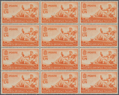 Italienisch-Ostafrika: 1938, Definitive Issue 1.75l. Orange ‚The Nile' (hellenistic Sculpture) In A - Italienisch Ost-Afrika