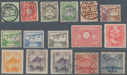 Japan: 1876/1940 (ca.), Mint And Mostly Used On Large Stockpages, One Cover To Denmark, Plus Some Ko - Andere & Zonder Classificatie