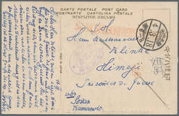 Lagerpost Tsingtau: Kumamoto, 1915, Covers (3), Used Ppc (4) Plus Two View Cards Of Kumamoto. Includ - China (oficinas)