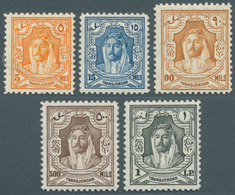 Jordanien: 1939-1947, Ordinary Stamps „Emir Abd Allah Ibn Al-Hussain”, Single Stamps Horizontal Pair - Giordania