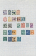 Kolumbien: 1859/1970 (ca.), Used And Mint Collection/accumulation On Leaves/stockpages, Main Value I - Colombie