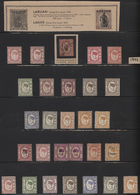 Labuan: 1880-1904: Mint And Used Collection Of More Than 250 Stamps Plus Four Covers And Postcards, - Autres & Non Classés
