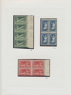 Libanon: 1924, Olympic Games Paris, INVERTED OVERPRINTS, 50c. On 10c., 1.25pi. On 25c. And 2.50pi. O - Lebanon