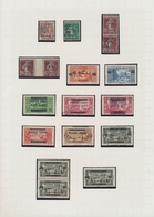 Libanon: 1924/1928, Mainly Mint Collection Of Overprint Varieties, Showing Maury No. 3 B, 5 C In Pai - Libano