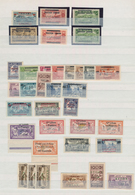 Libanon: 1924/1929, Almost Exclusively Mint Assortment Of Apprx. 116 Stamps On Stockpages, Comprisin - Libano