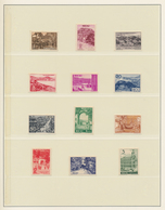 Macau: 1948/2000, Postwar Collection Mounted In Pouches On Hingeless Pages In 4 Linder-albums, Mint - Used Stamps