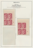 Malaiische Staaten - Malakka: 1957/1960, Definitives "Views", Specialised Collection Of Apprx. 350 S - Malacca