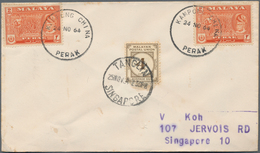 Malaiische Staaten - Perak: 1900 - 1980 (ca.), Collection Of About 1,000 Covers, Mostly Post WWII, M - Perak