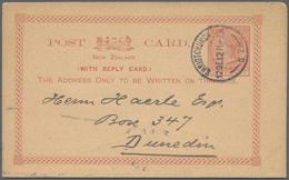 Neuseeland - Ganzsachen: 1890/1913 (ca.), Interesting Group With About 38 Unused/used Postal Station - Ganzsachen