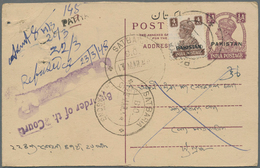 Pakistan: 1947-modern: More Than 400 Covers, Postcards And Postal Stationery Items. - Pakistán
