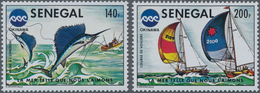 Senegal: 1976, EXPO ‘75 In Okinawa Complete Set Of Two With Fishes (Istiophorus Albicans) And Sailin - Other & Unclassified