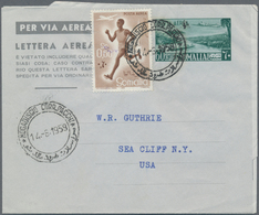 Somalia: 1953/90 (ca.) Holding Of Ca. 430 Postal Stationary, Mostly Unused And Unfolded Aerograms (s - Somalië (1960-...)