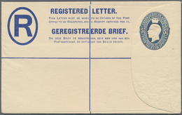 Südafrika - Ganzsachen: 1913/1961 (ca.), Collection With 21 Different REGISTERED LETTERS Incl. Diffe - Otros & Sin Clasificación