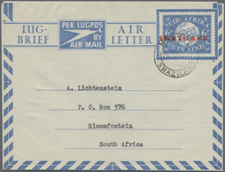 Swaziland: 1944/65 (ca.) Holding Of Ca. 600 Unused/CTO/used Airmail Letter Sheets, Mainly With Overp - Swaziland (...-1967)