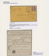 Vereinigte Staaten Von Amerika: 1865/1962, AVIS DE RECEPTION, Specialised Collection Of Apprx. 85 En - Otros & Sin Clasificación