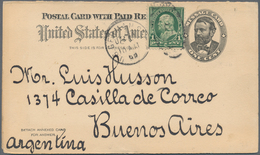Vereinigte Staaten Von Amerika - Ganzsachen: 1874/60 Approx. 450 Unused And Commercially Used Postal - Sonstige & Ohne Zuordnung