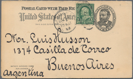 Vereinigte Staaten Von Amerika - Ganzsachen: 1874/60 Approx. 450 Unused And Commercially Used Postal - Andere & Zonder Classificatie