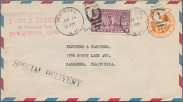Vereinigte Staaten Von Amerika - Ganzsachen: 1906/70 Ca. 370 Unused/CTO-used And Used Postal Station - Other & Unclassified