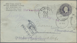 Vereinigte Staaten Von Amerika - Ganzsachen: 1915/1960 (ca.) Ca. 360 Unused/CTO-used And Used Postal - Altri & Non Classificati
