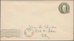 Vereinigte Staaten Von Amerika - Ganzsachen: 1917/49 Ca. 600 Commercially Used Postal Stationery Env - Other & Unclassified