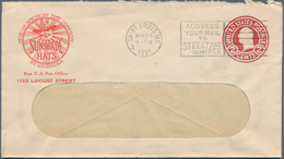 Vereinigte Staaten Von Amerika - Ganzsachen: 1917/49 Ca. 600 Commercially Used Postal Stationery Env - Sonstige & Ohne Zuordnung