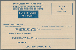 Vereinigte Staaten Von Amerika - Ganzsachen: 1944/2000 (ca.) Holding Of Ca. 340 Aerograms And Airlet - Other & Unclassified