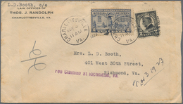 Vereinigte Staaten Von Amerika - Besonderheiten: 1915/72 Seven Covers And Postal Stationery Envelope - Other & Unclassified