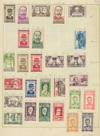 Vietnam-Nord (1945-1975): 1945/75 (ca.), Mint And Used Collection On Pages Inc. Used S/s, , Inc. A P - Viêt-Nam